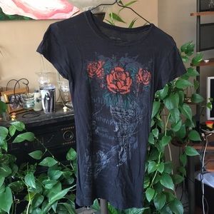 Stranded Rose Graphic T-shirt